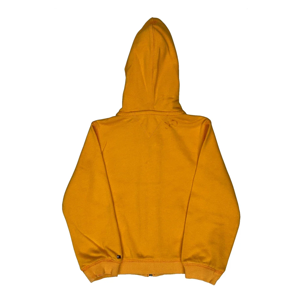 Age 4 Tommy Hilfiger Hoodie - Small Yellow Cotton - Image 2