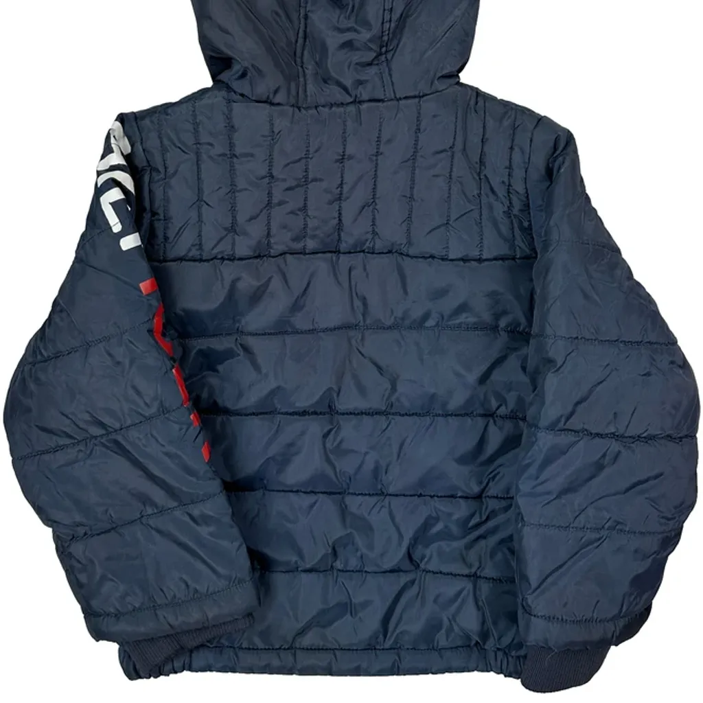 Age 4 Tommy Hilfiger Puffer - XS Navy Polyester - Image 6