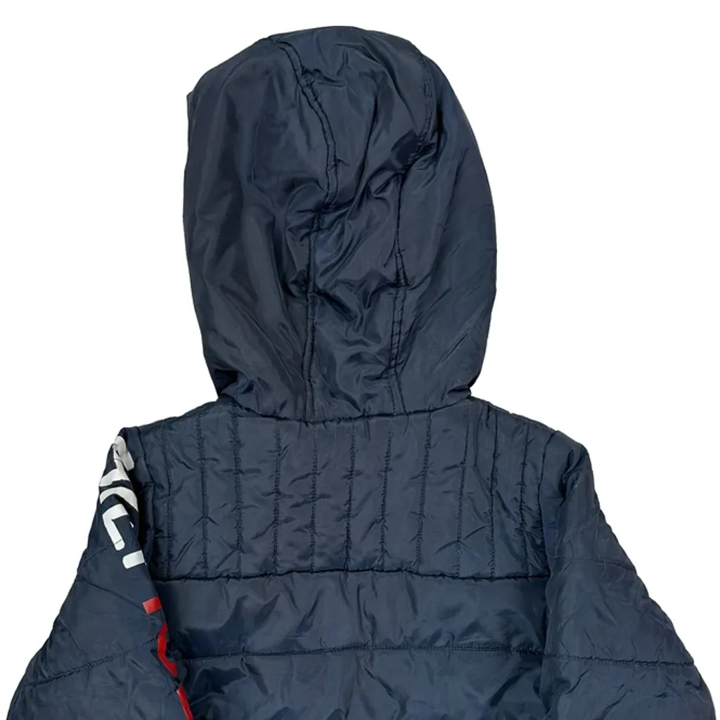 Age 4 Tommy Hilfiger Puffer - XS Navy Polyester - Image 7