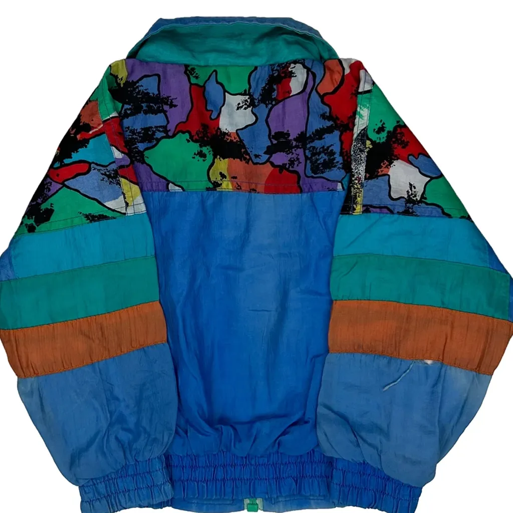 Age 4 Unbranded Graphic Bomber Jacket - XS Multicoloured Polyester - Image 6