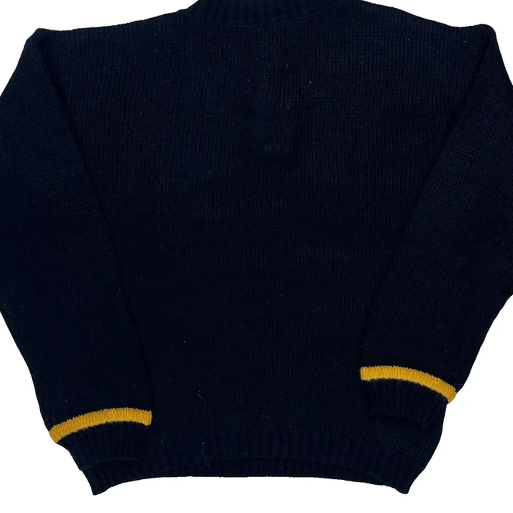 Age 5-6 Disney Cartoon Jumper - Small Navy Acrylic - Image 6