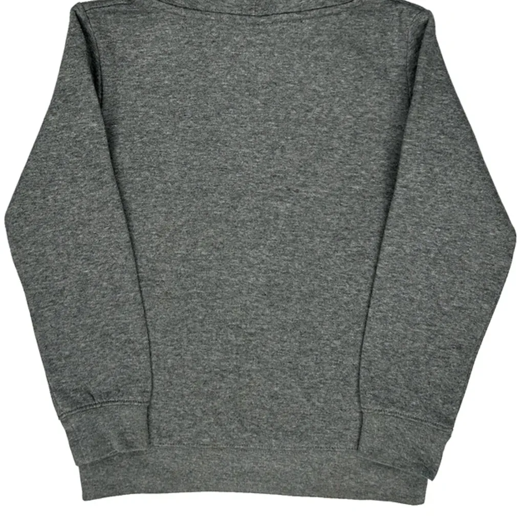 Age 5-6 Jordan Graphic Hoodie - Medium Grey Cotton Blend - Image 7