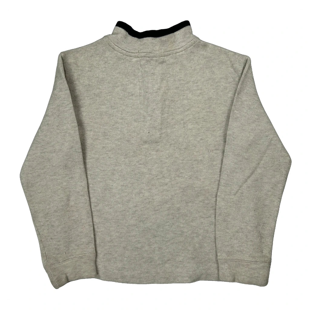 Age 5-6 Polo By Ralph Lauren 1/4 Zip - Small Grey Cotton - Image 2