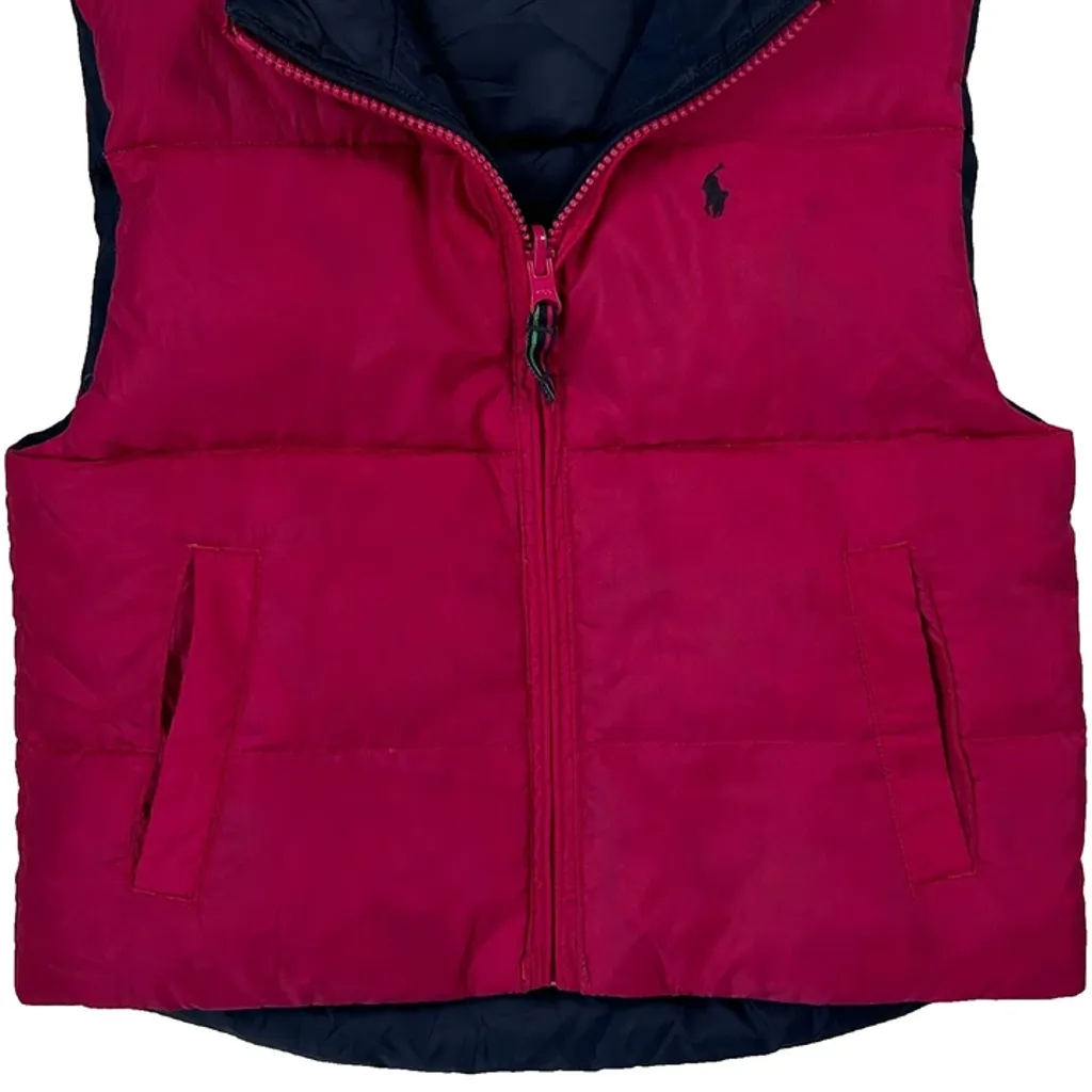 Age 5-6 Polo By Ralph Lauren Puffer - Small Red Polyester - Image 5