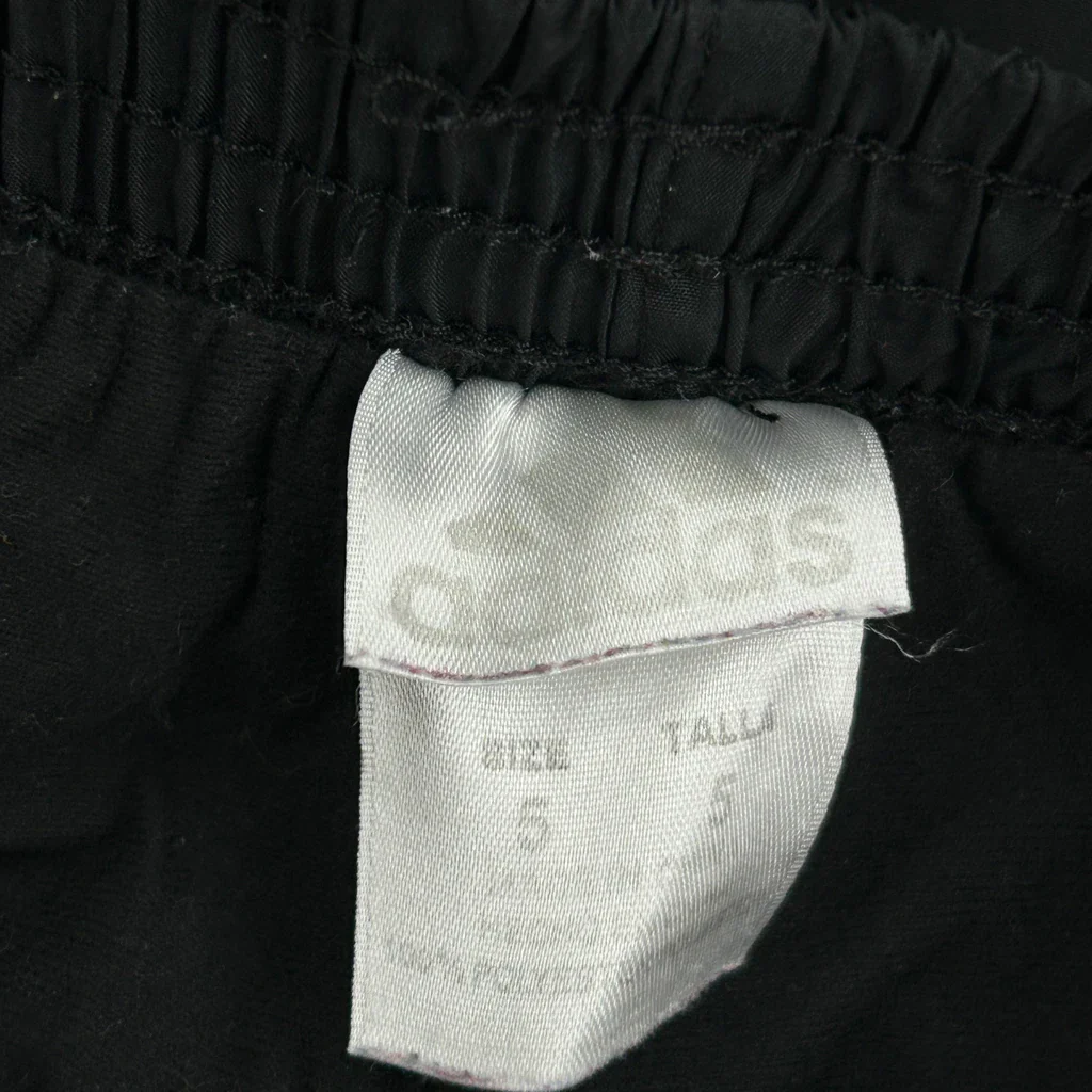 Age 5 Adidas Striped Tracksuit - Small Black Polyester - Image 3