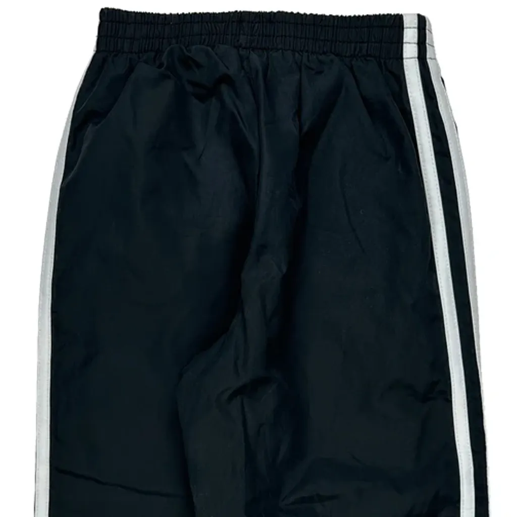 Age 5 Adidas Striped Tracksuit - Small Black Polyester - Image 5