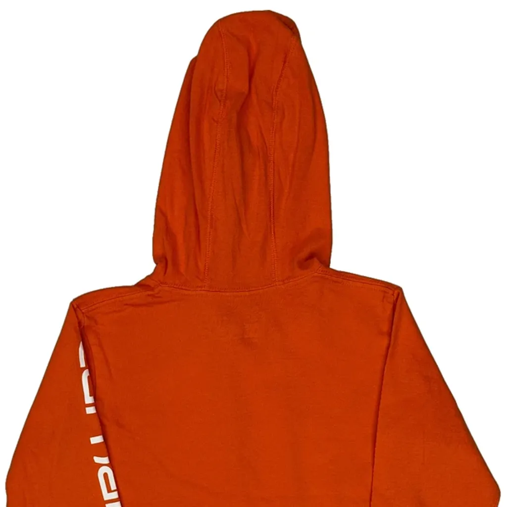 Age 5 Carhartt Hoodie - Small Orange Cotton - Image 7