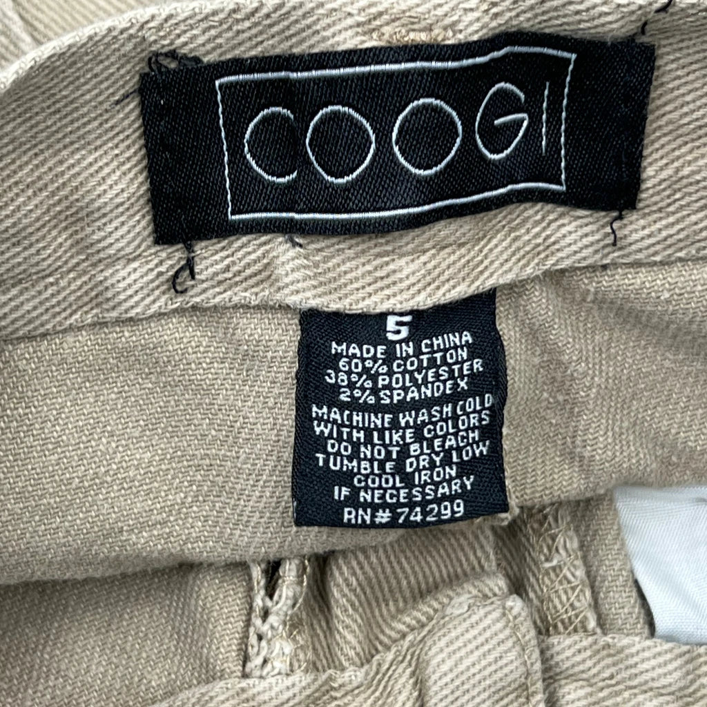 Age 5 Coogi Trousers - X-Smallw 23L Beige Cotton Blend - Image 6
