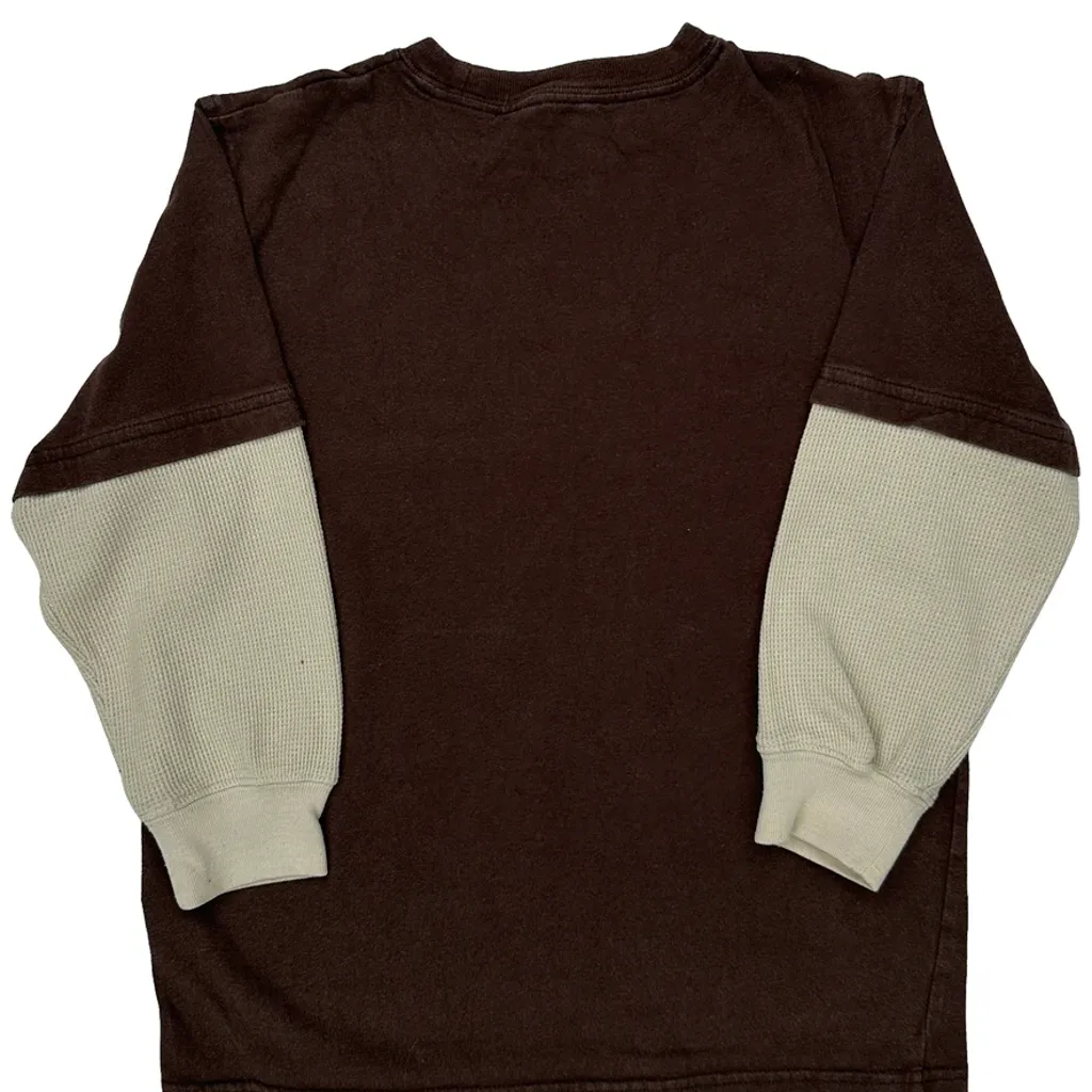 Age 5 Dickies Long Sleeve T-Shirt - Small Brown Cotton - Image 6