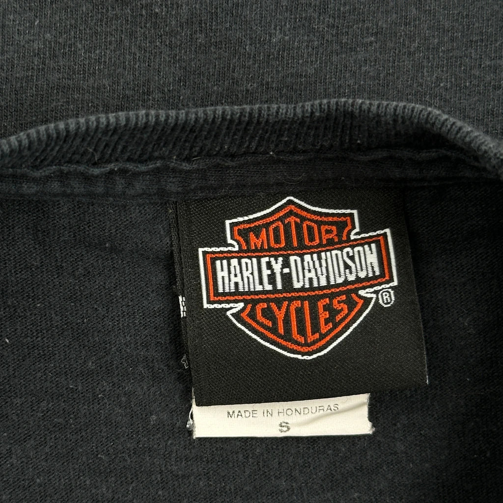 Age 5 Harley Davidson T-Shirt - Small Black Cotton - Image 3