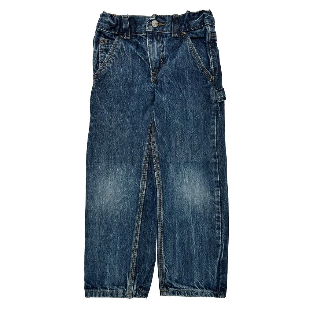 Age 5 Levis Jeans - Small Blue Cotton - Image 2