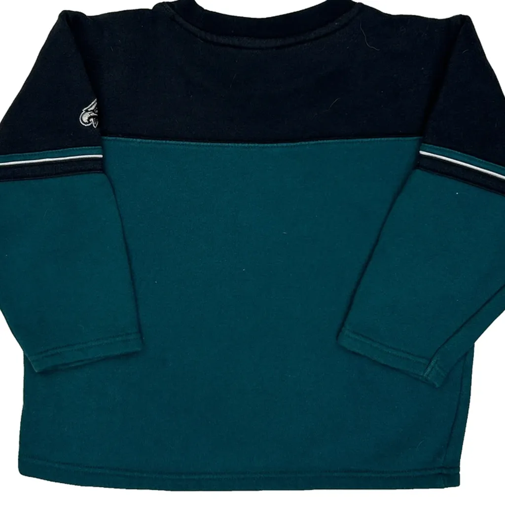 Age 5 Nfl Eagles Long Sleeve T-Shirt - XS Green Cotton - Image 7