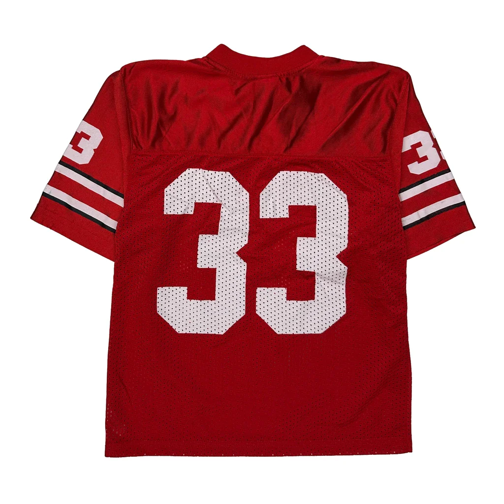 Age 5 Ohio State Buckeyes Nike Football Jersey - Small Red Polyester - Image 2