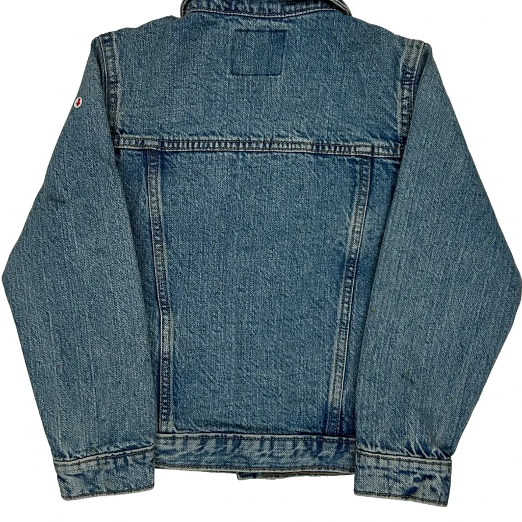 Age 5 Oshkosh Denim Jacket - XS Blue Cotton - Image 9