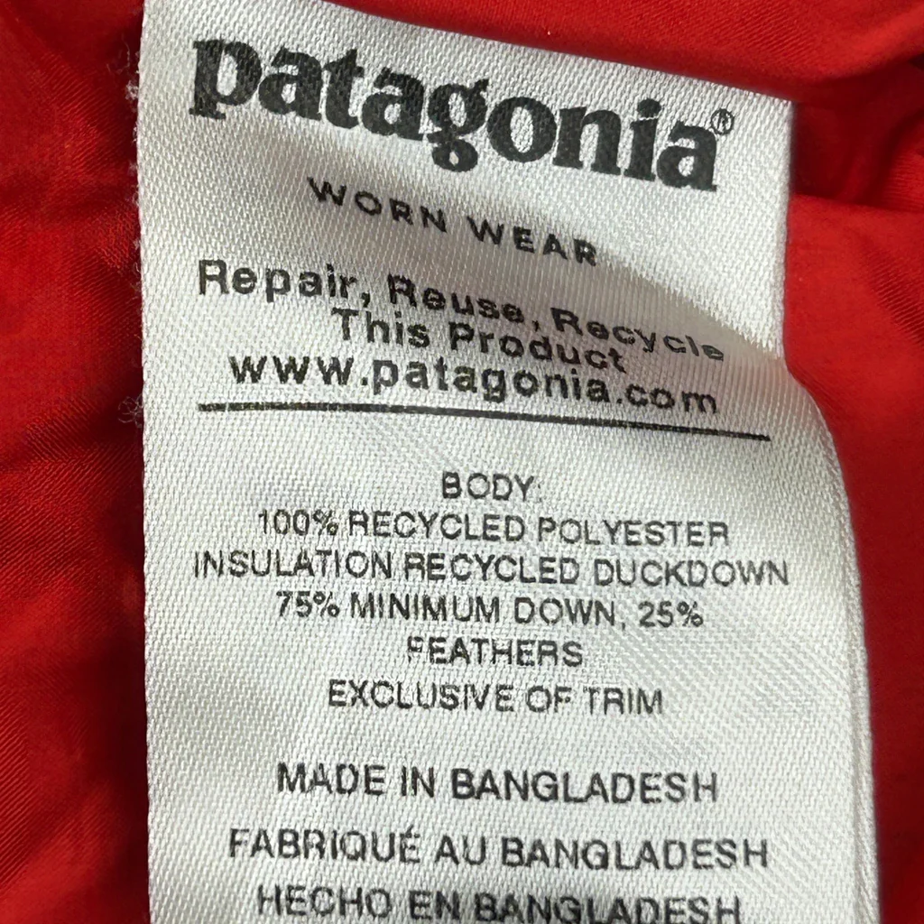 Age 5 Patagonia Puffer - XS Navy Polyester - Image 4
