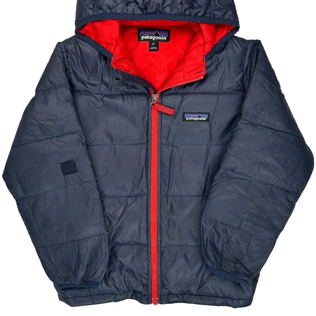 Age 5 Patagonia Puffer - XS Navy Polyester - Image 8