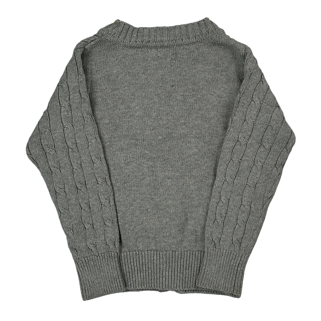 Age 5 Polo By Ralph Lauren Cardigan - Small Grey Cotton - Image 2