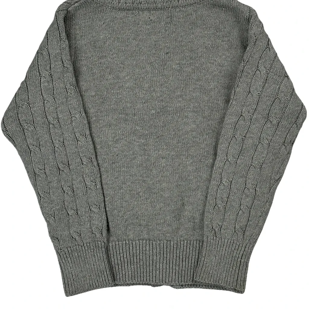 Age 5 Polo By Ralph Lauren Cardigan - Small Grey Cotton - Image 6