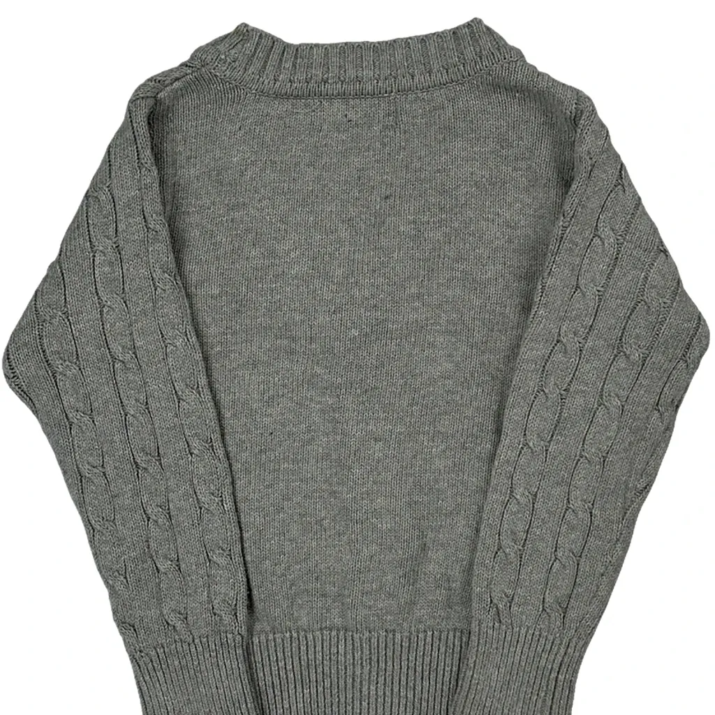 Age 5 Polo By Ralph Lauren Cardigan - Small Grey Cotton - Image 7