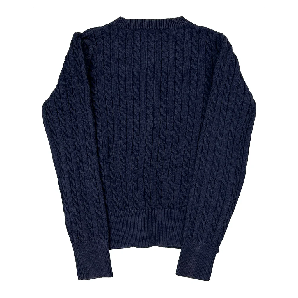 Age 5 Polo By Ralph Lauren Cardigan - Small Navy Cotton - Image 2