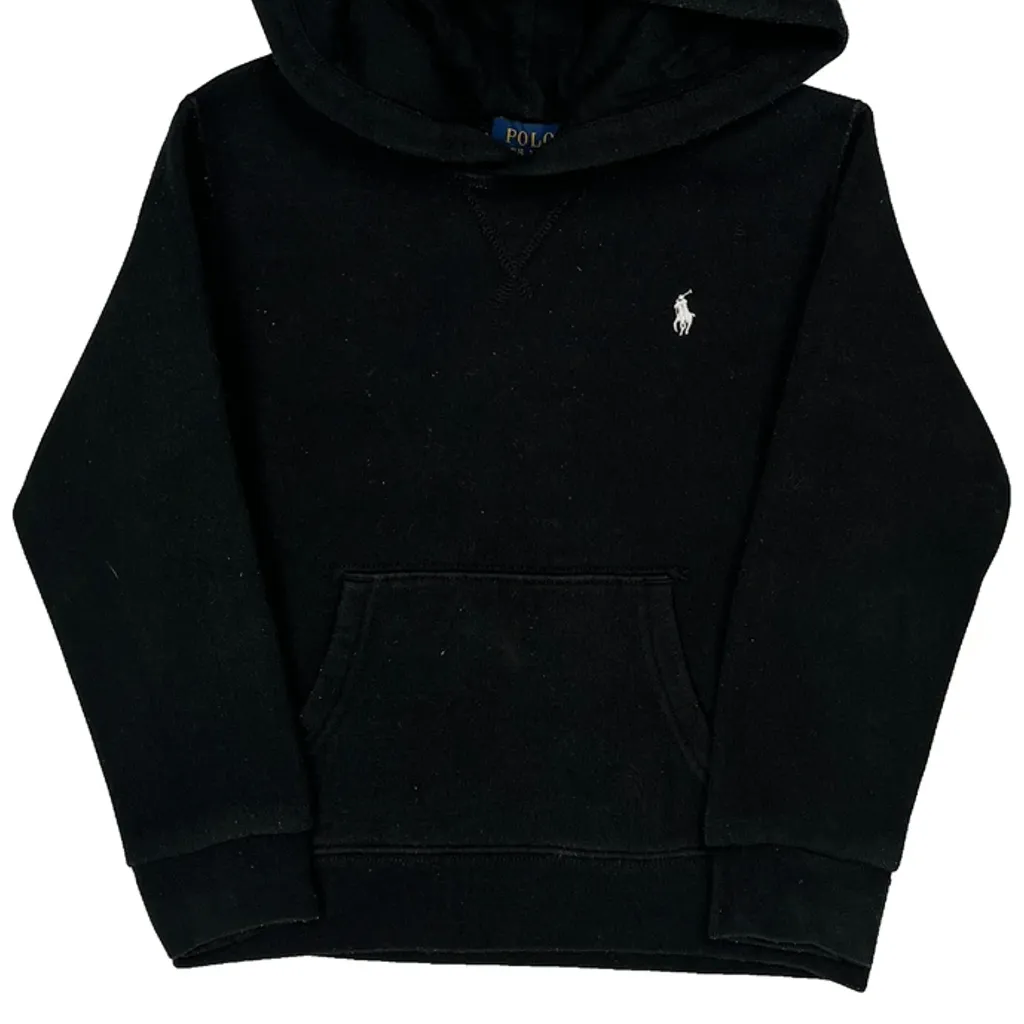 Age 5 Polo By Ralph Lauren Hoodie - XS Black Cotton - Image 5