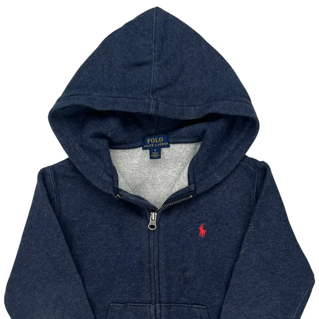 Age 5 Polo By Ralph Lauren Hoodie - XS Blue Cotton - Image 5