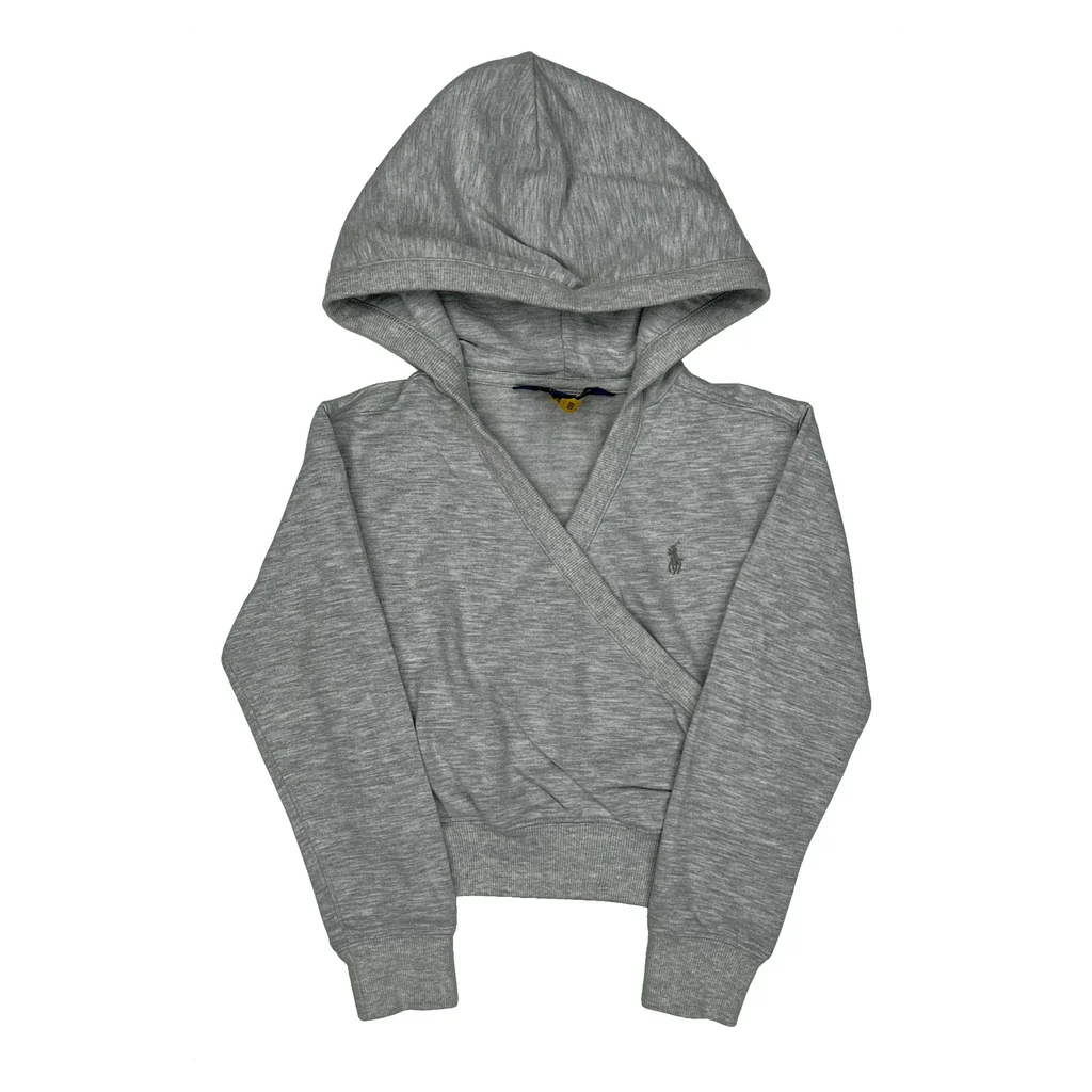 Age 5 Polo By Ralph Lauren Hoodie - XS Grey Cotton