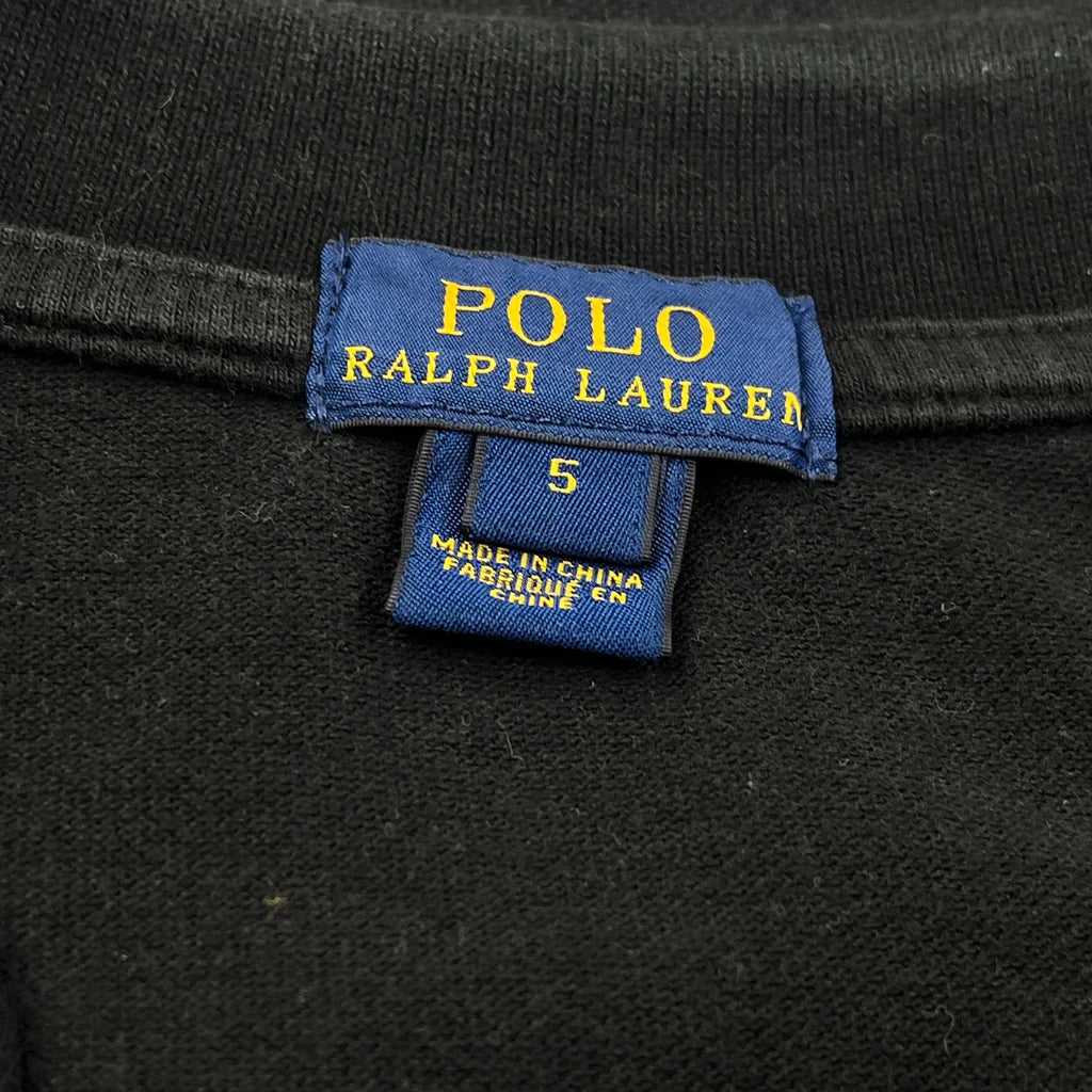 Age 5 Polo By Ralph Lauren Polo Shirt - XS Black Cotton - Image 3