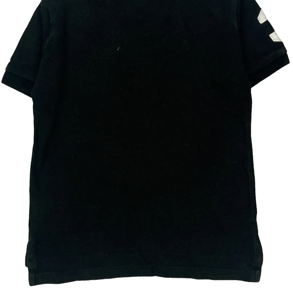 Age 5 Polo By Ralph Lauren Polo Shirt - XS Black Cotton - Image 7