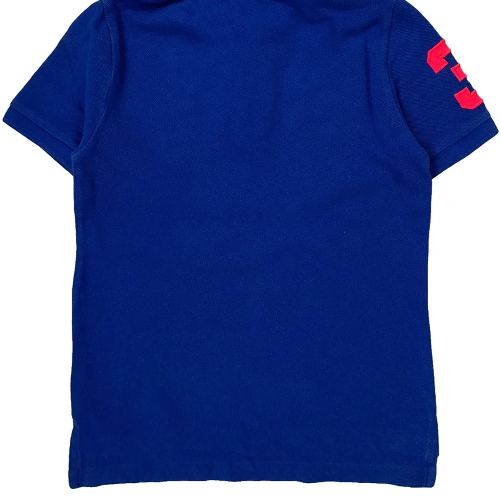 Age 5 Polo By Ralph Lauren Polo Shirt - Small Blue Cotton - Image 6