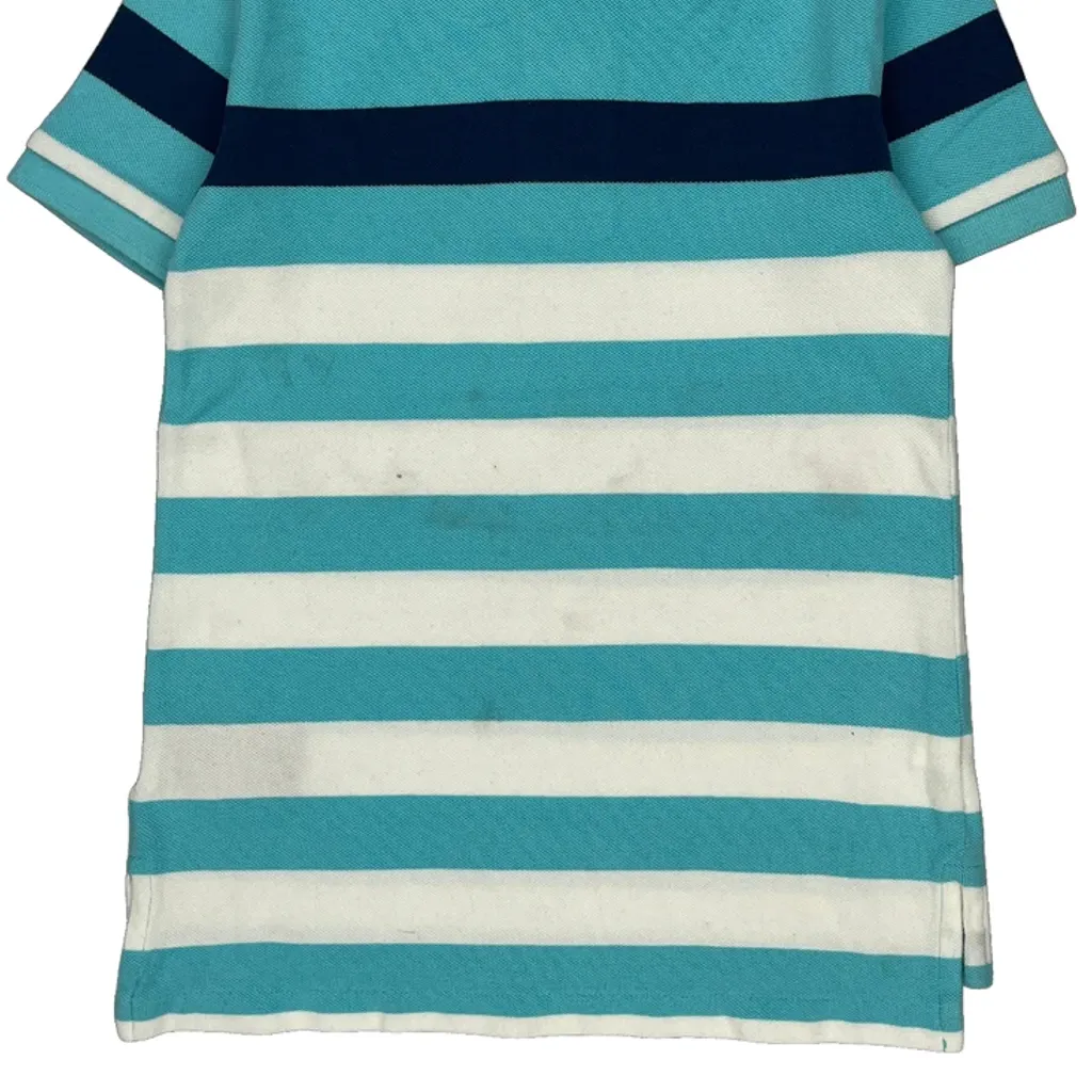 Age 5 Polo By Ralph Lauren Striped Polo Shirt - XS Blue Cotton - Image 6