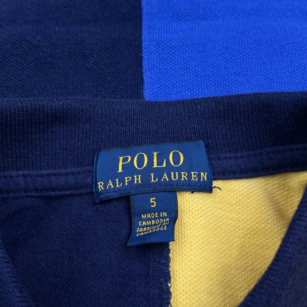 Age 5 Polo By Ralph Lauren Polo Shirt - Small Multicoloured Cotton - Image 3