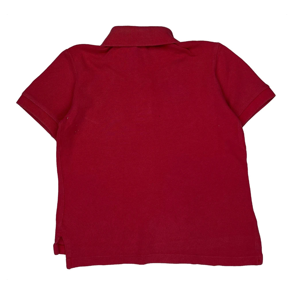 Age 5 Polo By Ralph Lauren Polo Shirt - XS Red Cotton - Image 2