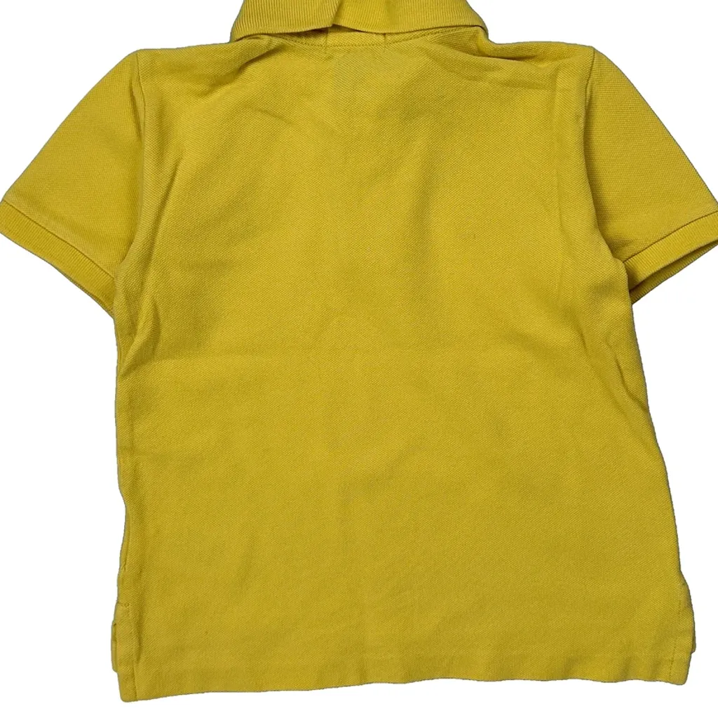 Age 5 Polo By Ralph Lauren Polo Shirt - Small Yellow Cotton - Image 7