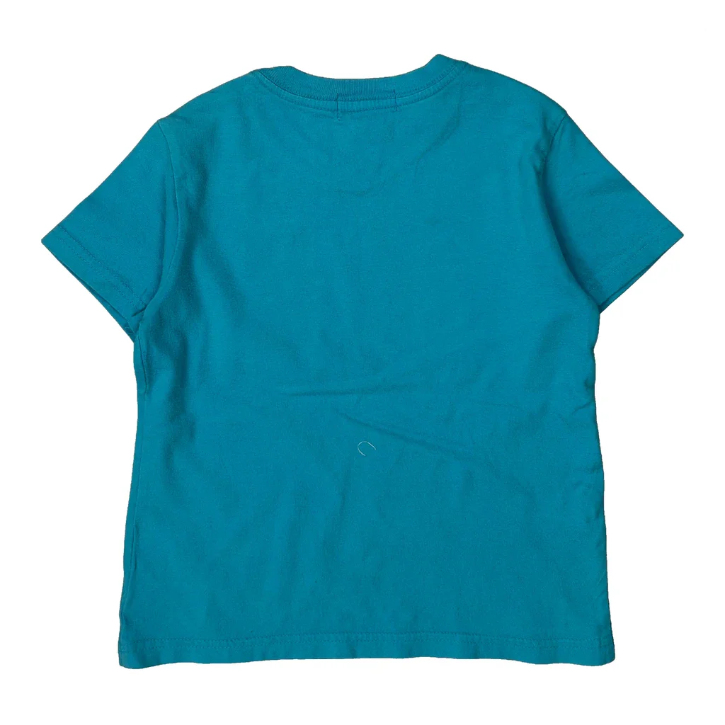 Age 5 Polo By Ralph Lauren T-Shirt - Small Blue Cotton - Image 2