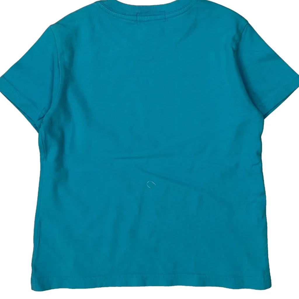 Age 5 Polo By Ralph Lauren T-Shirt - Small Blue Cotton - Image 6