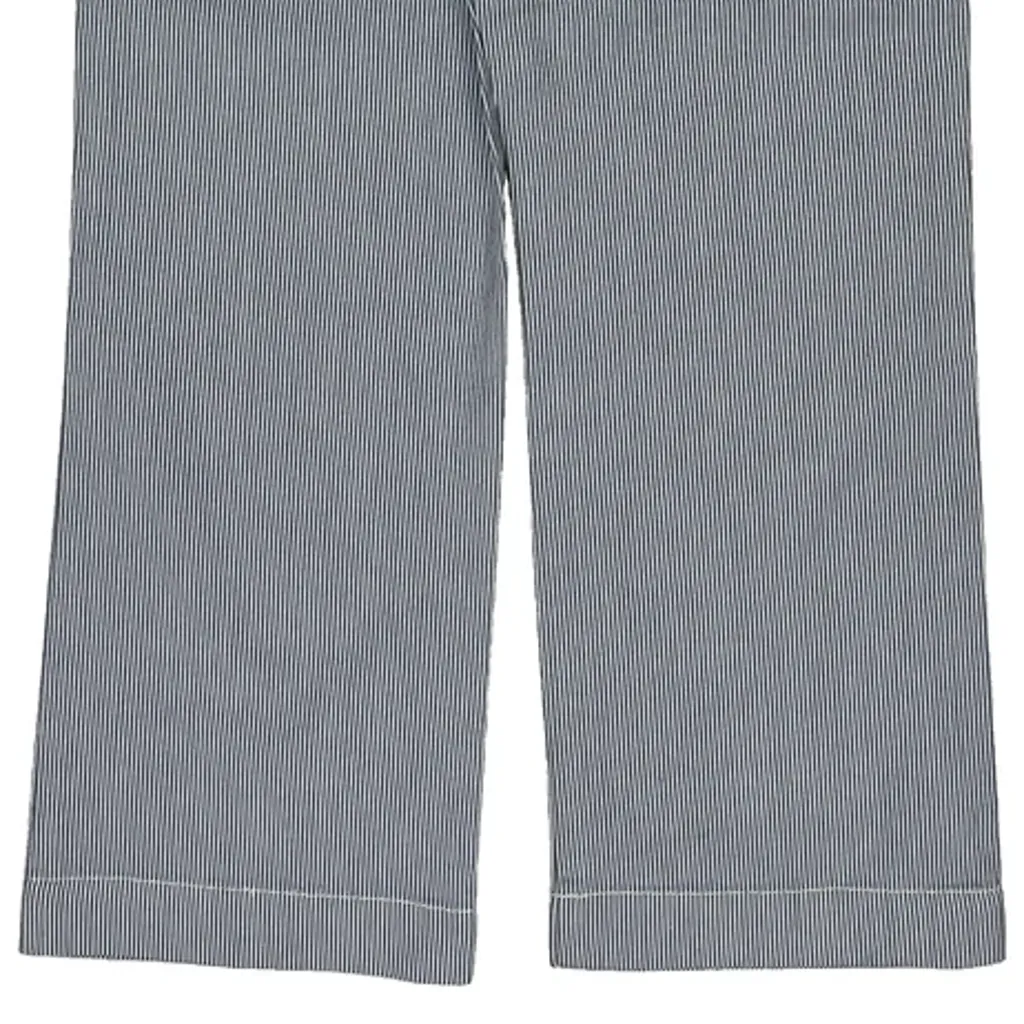 Age 5 Polo By Ralph Lauren Pinstripe Trousers - Small Blue Cotton - Image 4