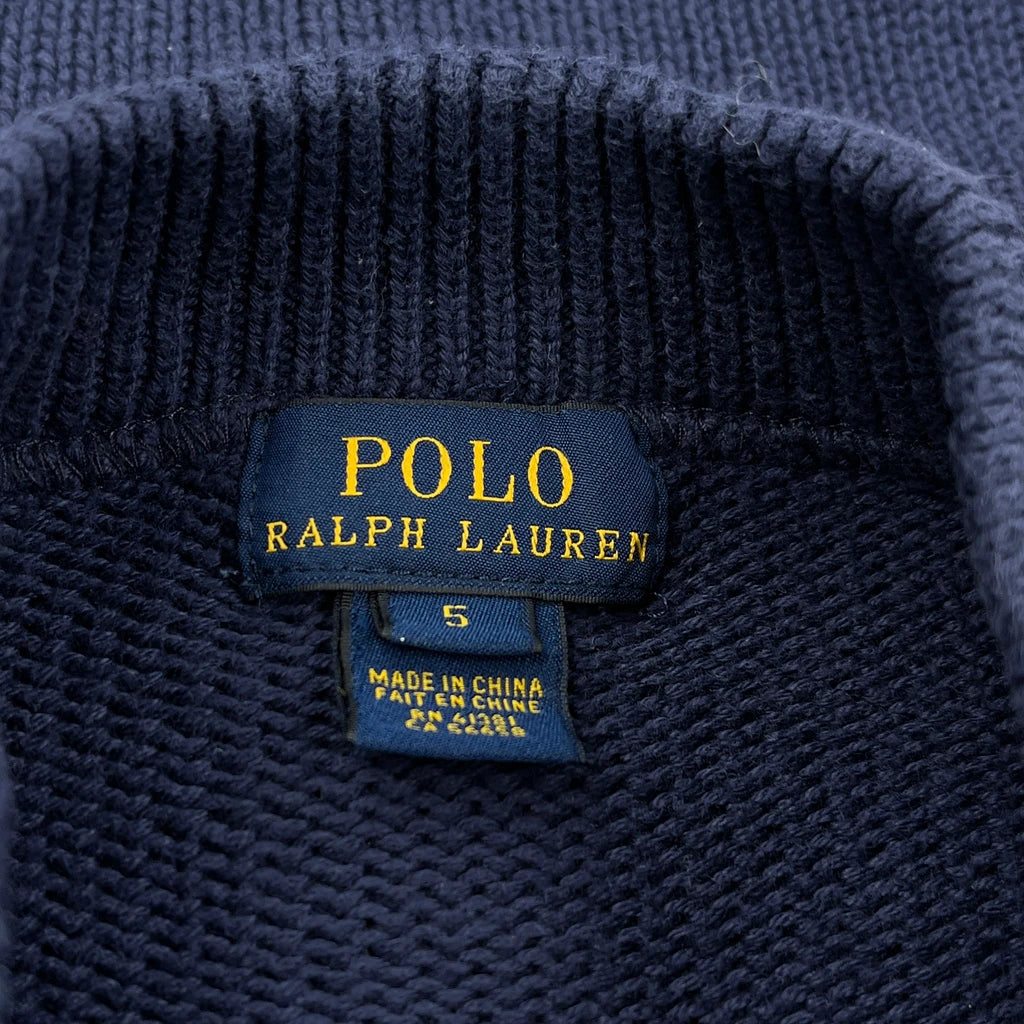 Age 5 Polo By Ralph Lauren Zip Up - XS Blue Cotton - Image 3
