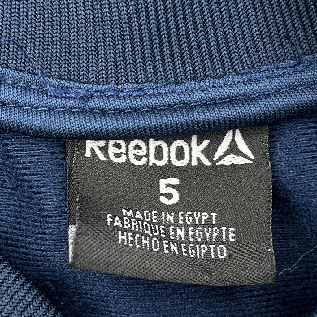 Age 5 Reebok Track Jacket - Small Navy Polyester - Image 3