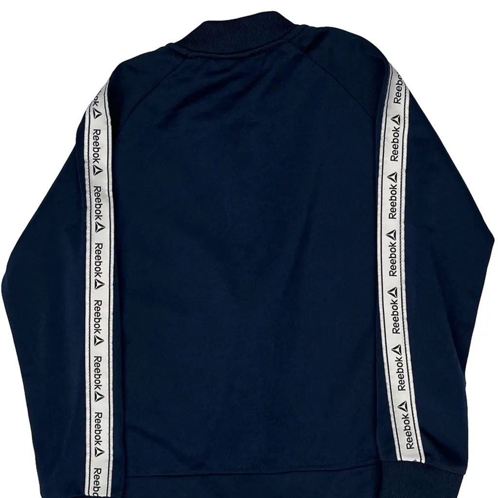 Age 5 Reebok Track Jacket - Small Navy Polyester - Image 6