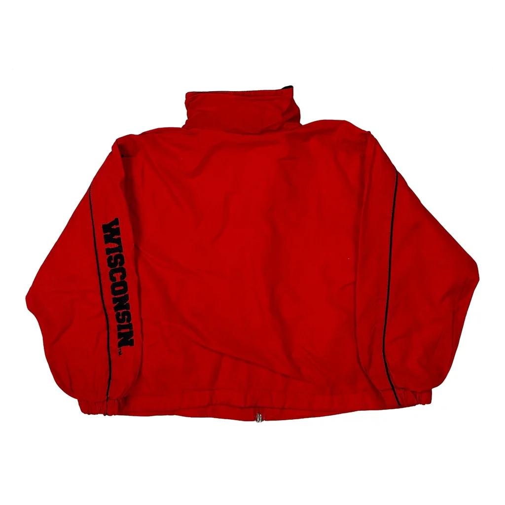 Age 5 Starter College Jacket - Small Red Polyester - Image 2
