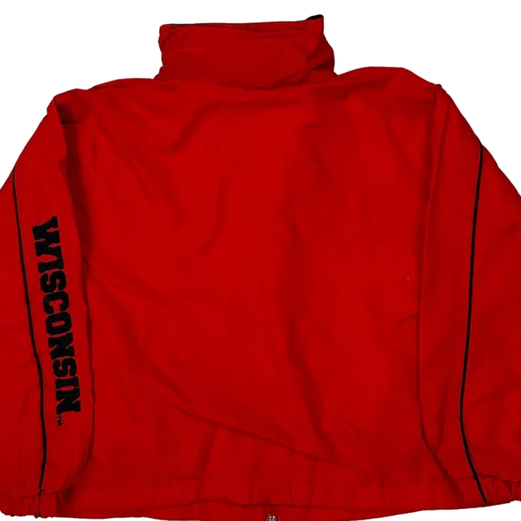 Age 5 Starter College Jacket - Small Red Polyester - Image 7