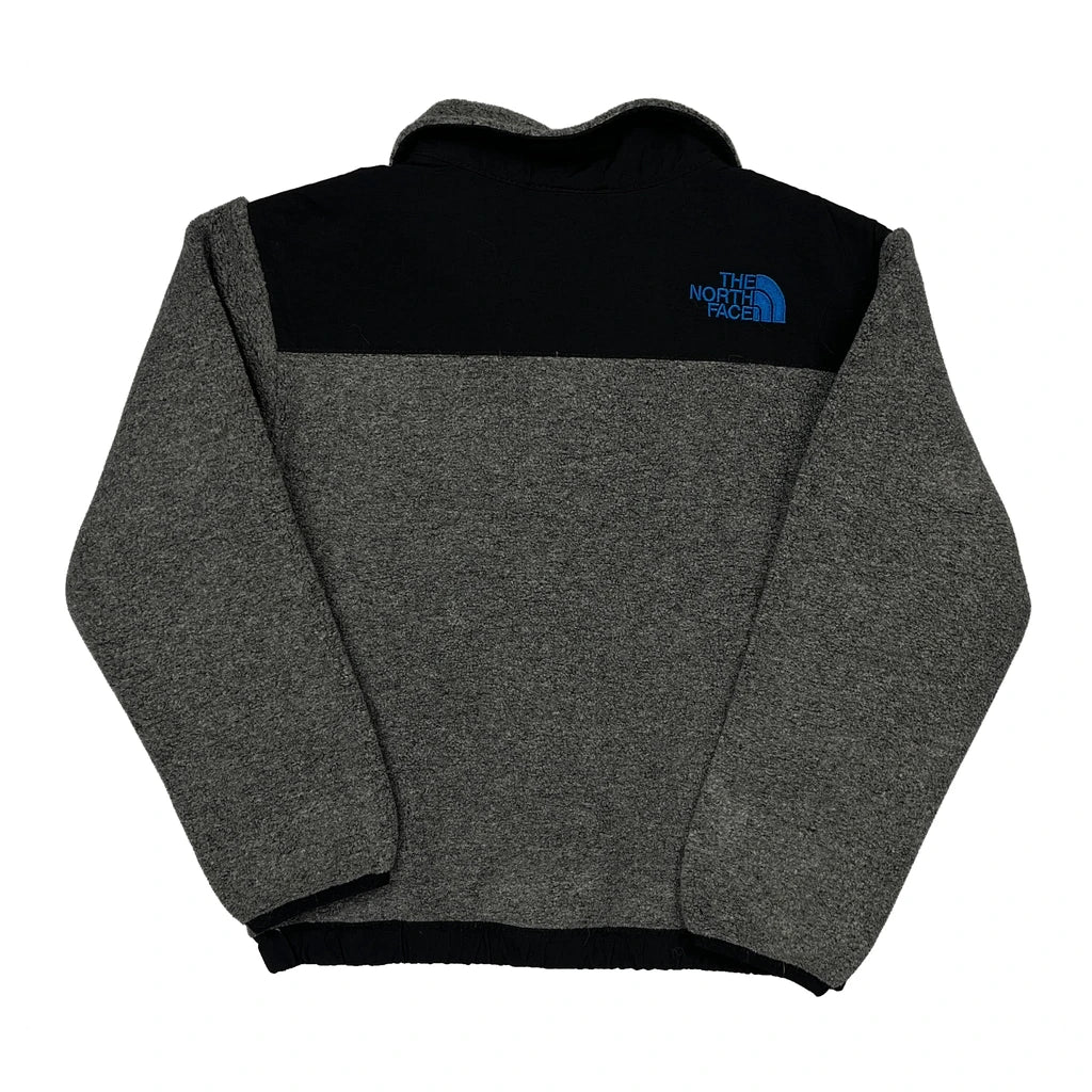 Age 5 The North Face Fleece Jacket - XS Grey Polyester - Image 2