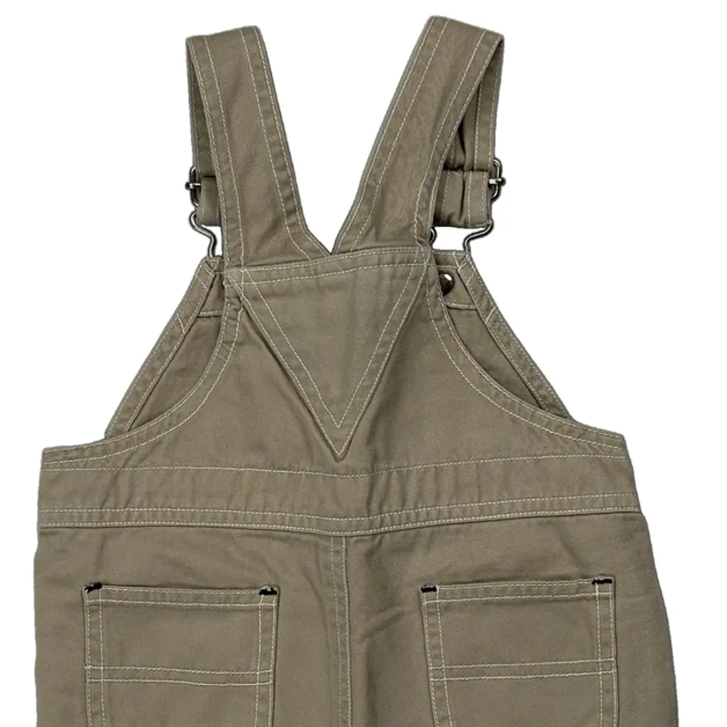 Age 6-12M Tommy Hilfiger Dungarees - 2XS Beige Cotton - Image 7
