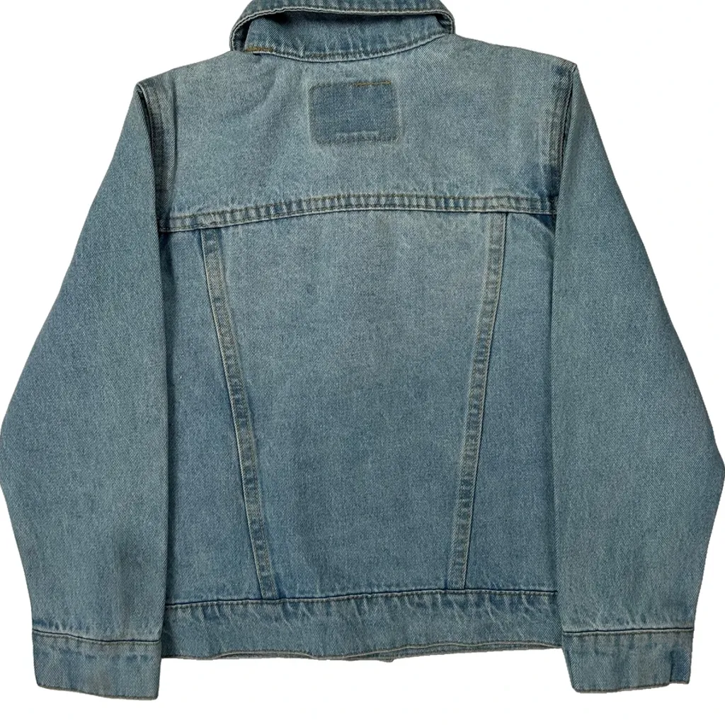 Age 6-7 Levis Denim Jacket - Small Light Wash Cotton - Image 7
