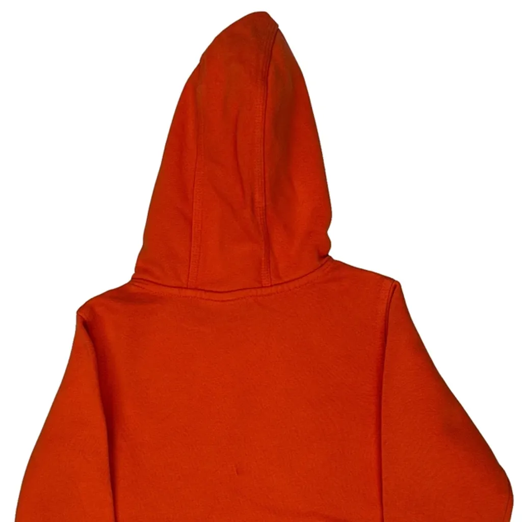 Age 6-7 Nike Hoodie - Large Orange Cotton - Image 7