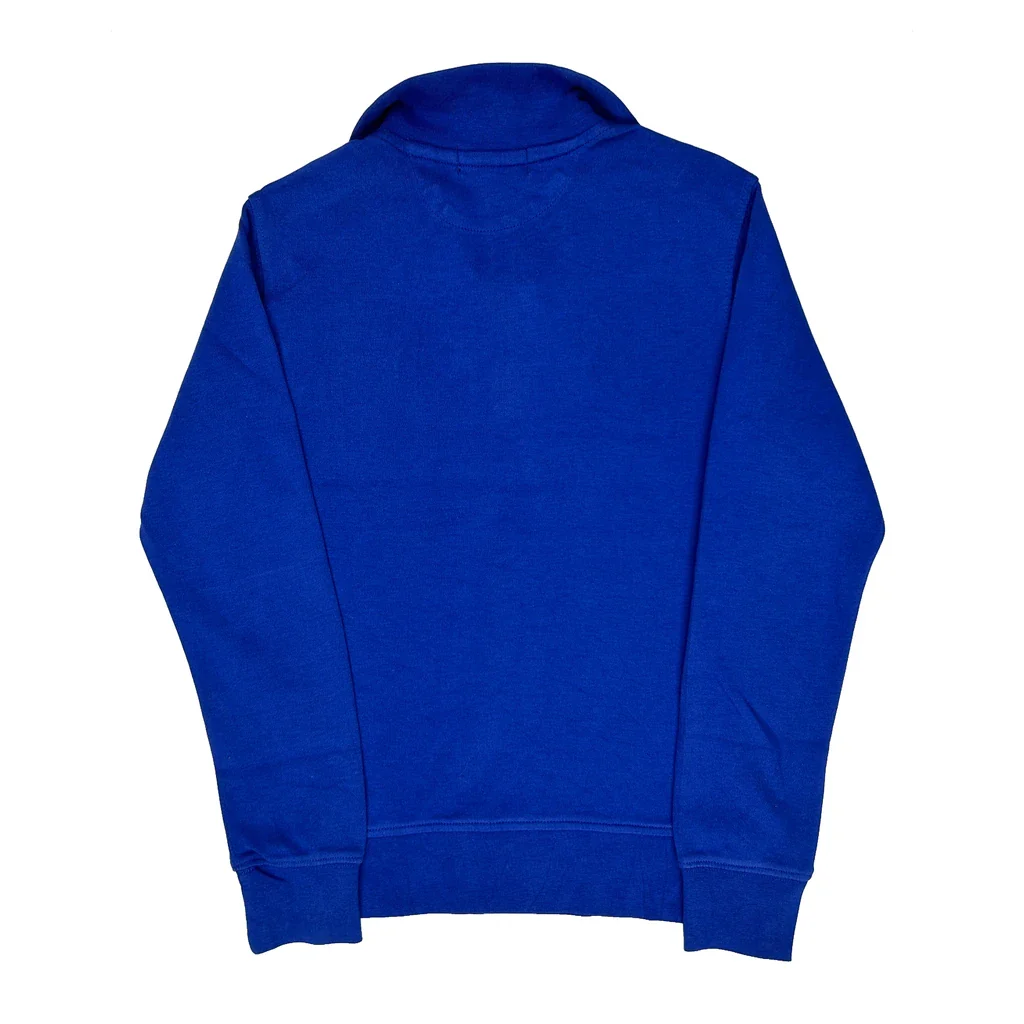 Age 6-7 Polo By Ralph Lauren 1/4 Zip - Small Blue Cotton - Image 2