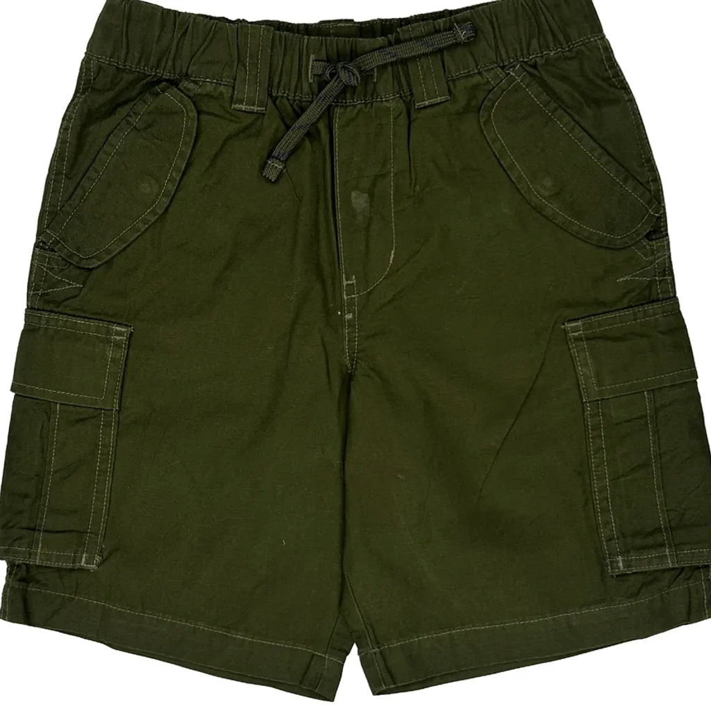 Age 6-7 Polo By Ralph Lauren Cargo Shorts - Small Green Cotton - Image 6