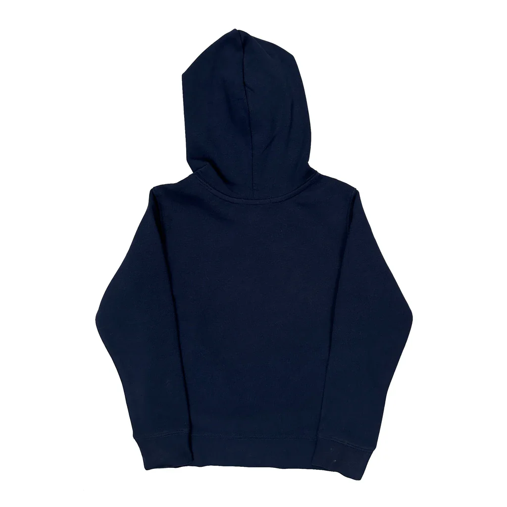 Age 6-7 Polo By Ralph Lauren Graphic Hoodie - Small Navy Cotton - Image 2