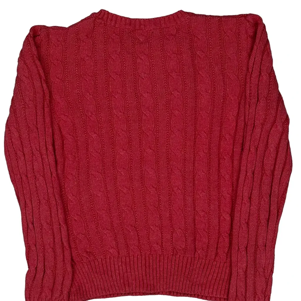 Age 6-7 Polo By Ralph Lauren Jumper - Small Pink Cotton - Image 6